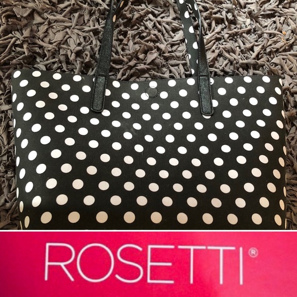Rosetti Reversible Tote with matching coin pouch - Picture 2 of 4